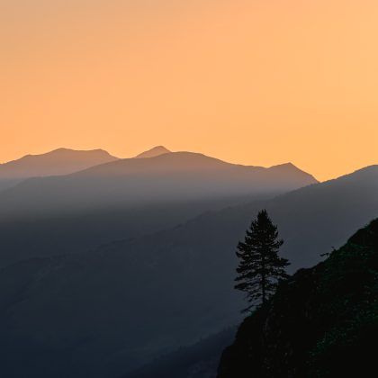 Lever de soleil, Pyrénées