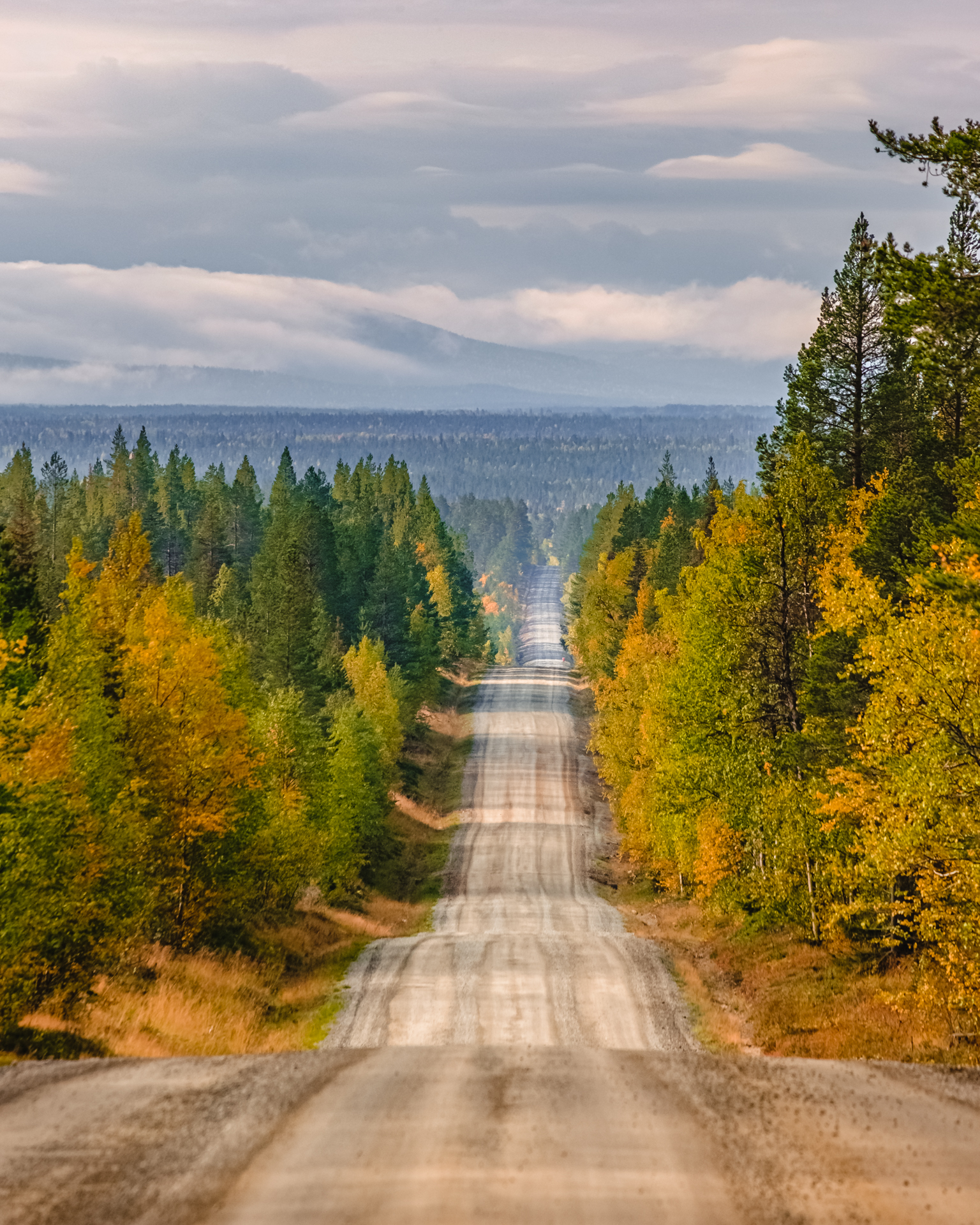 Route de Laponie, Finlande