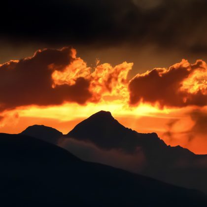 Sky on fire !