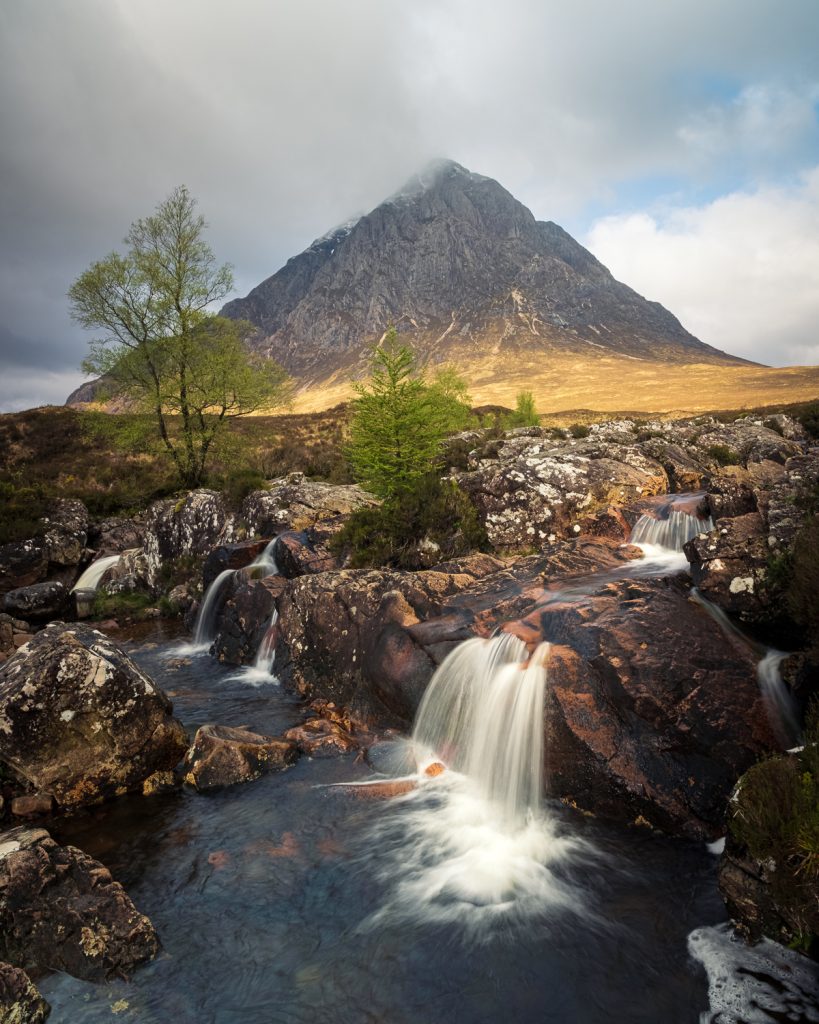 Glen Etive Mor Waterfall, Ecosse