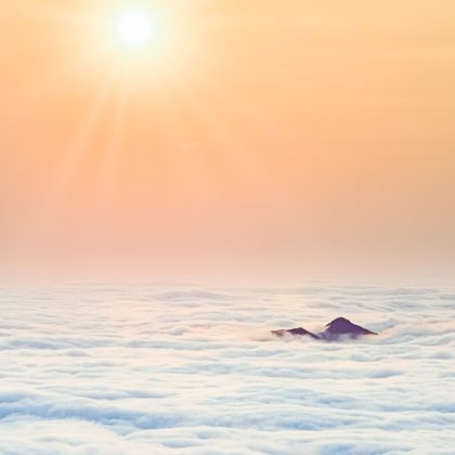Mer de nuages, Pyrénées
