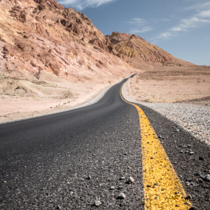 Sur la route... Death Valley
